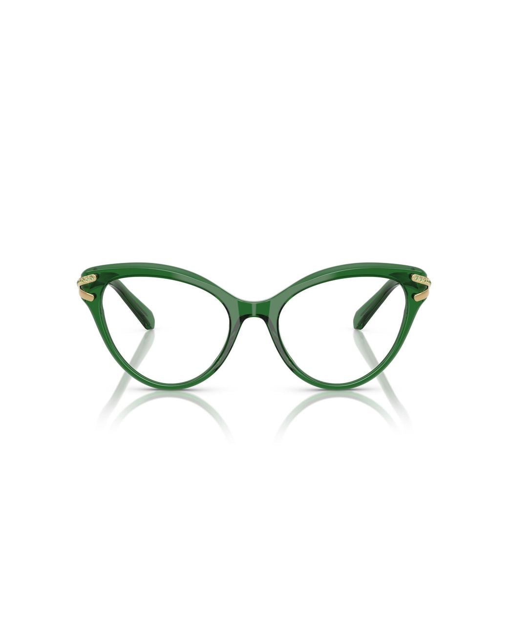 Swarovski Black Sk2030 1064 Optical Frames Acetate Cat Eye Normal