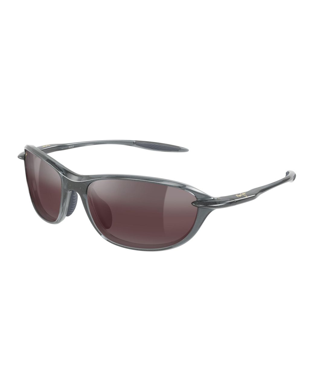 Maui Jim Black Mj0338S 004 Sunglasses Bio-Injected Round