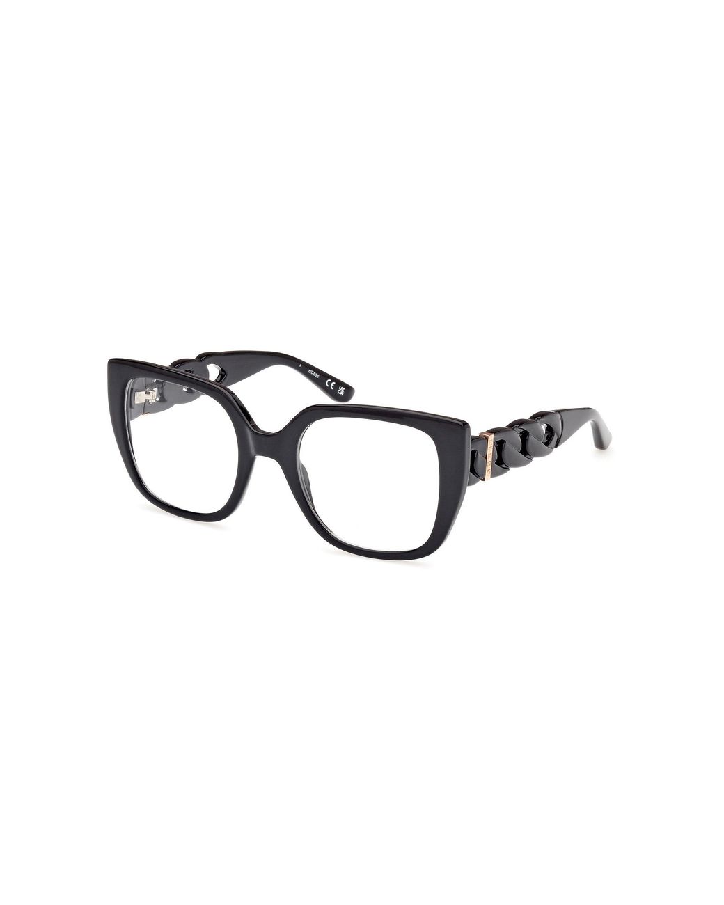 Guess Black Gu50118 001 Optical Frames Injected Squared Normal