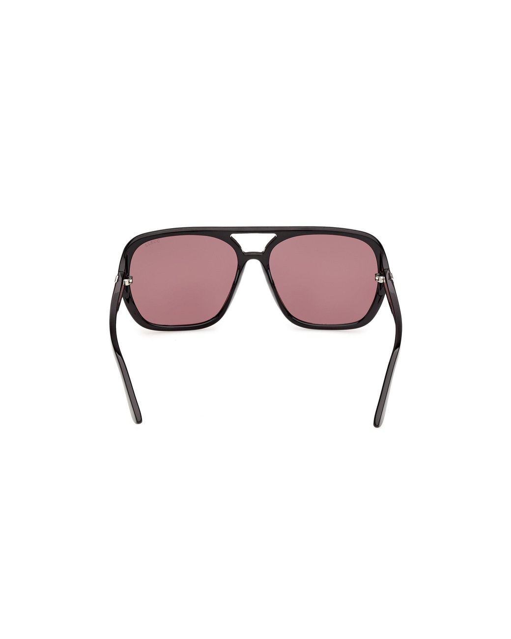 Guess Black Gu00351 01S Sunglasses Injected Bordeaux Pilot Normal