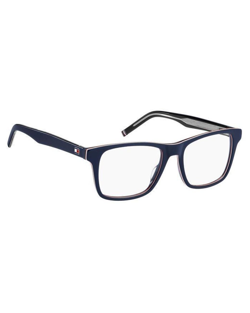 Tommy Hilfiger Black Th 1990 Pjp Optical Frames Acetate Squared for men