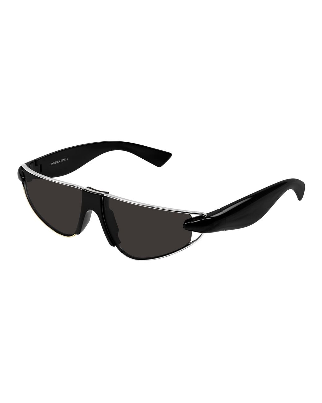 Bottega Veneta Black Bv1523S 003 Sunglasses Bio-Injected Cat Eye