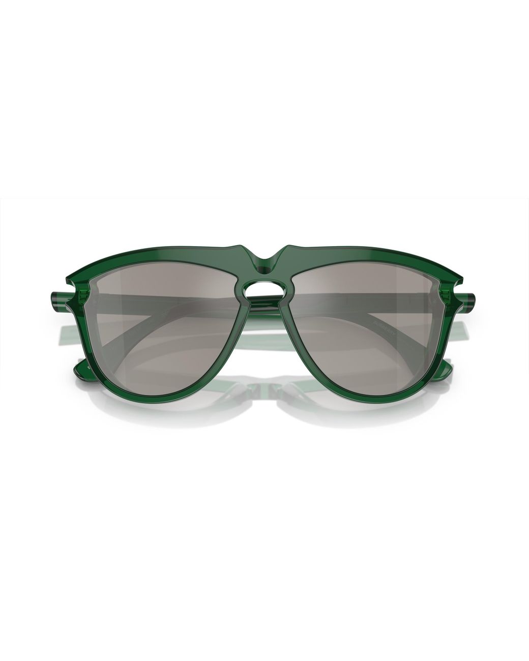 Burberry Green Be4417U 41046G Sunglasses Acetate Pilot Mirrored for men
