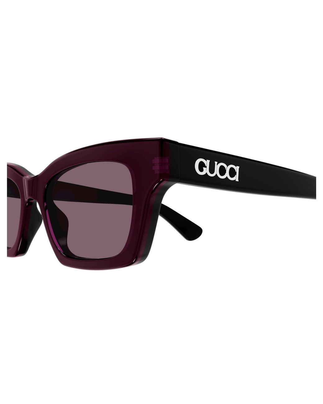Gucci Black Gg1790S 003 Sunglasses Acetate Cat Eye