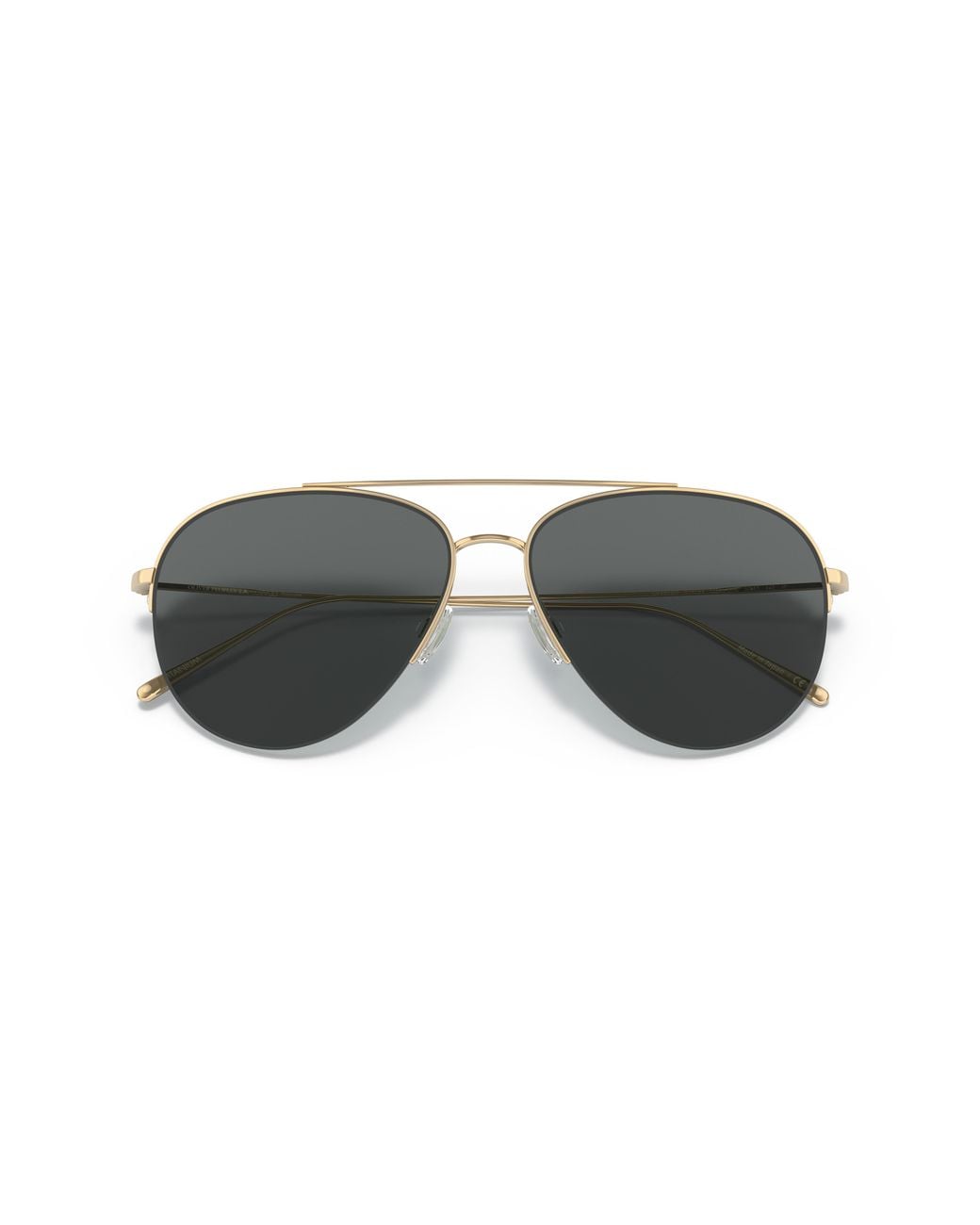 Oliver Peoples Black Ov1303St Cleamons 529281 Sunglasses Titanium Pilot Polarized