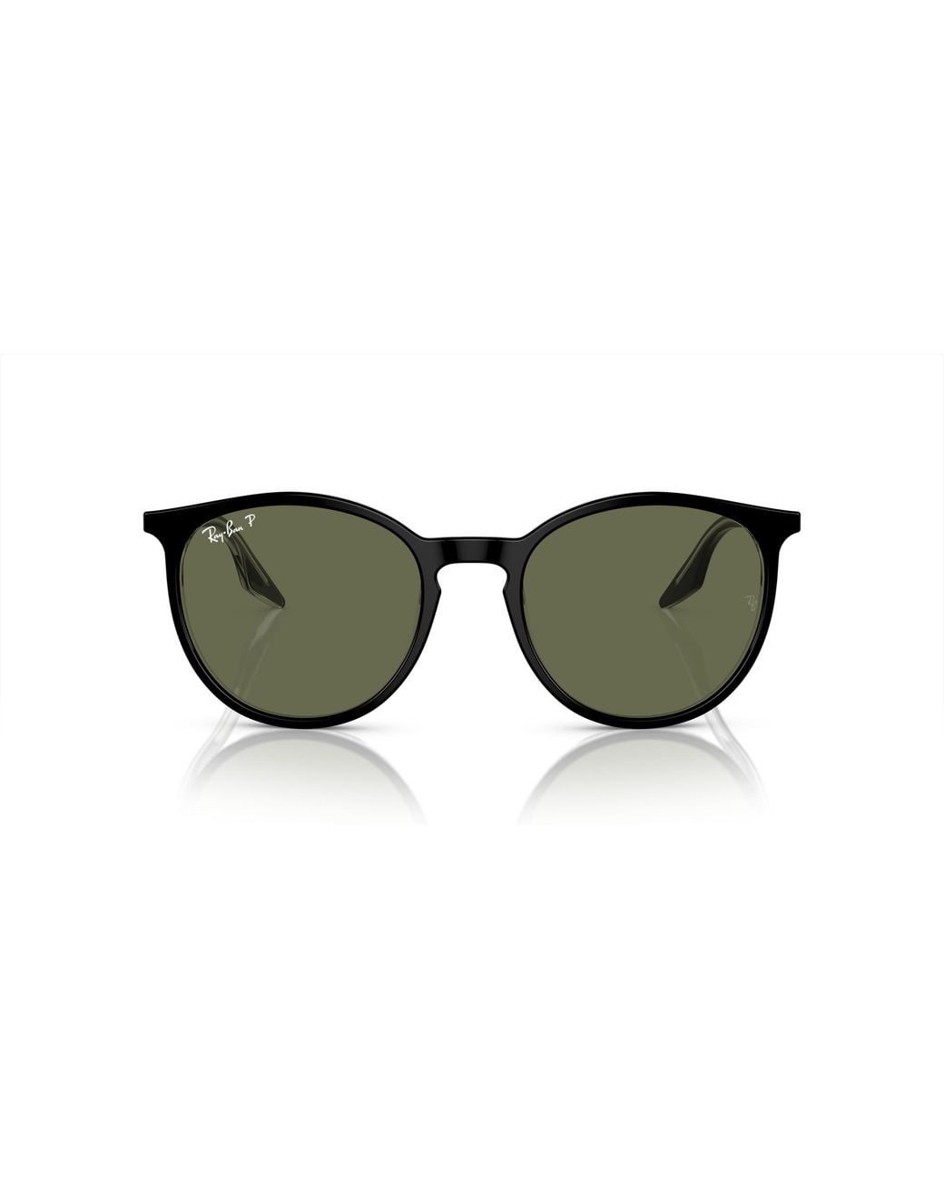 Ray-Ban Black Rb2204 Round Sunglasses