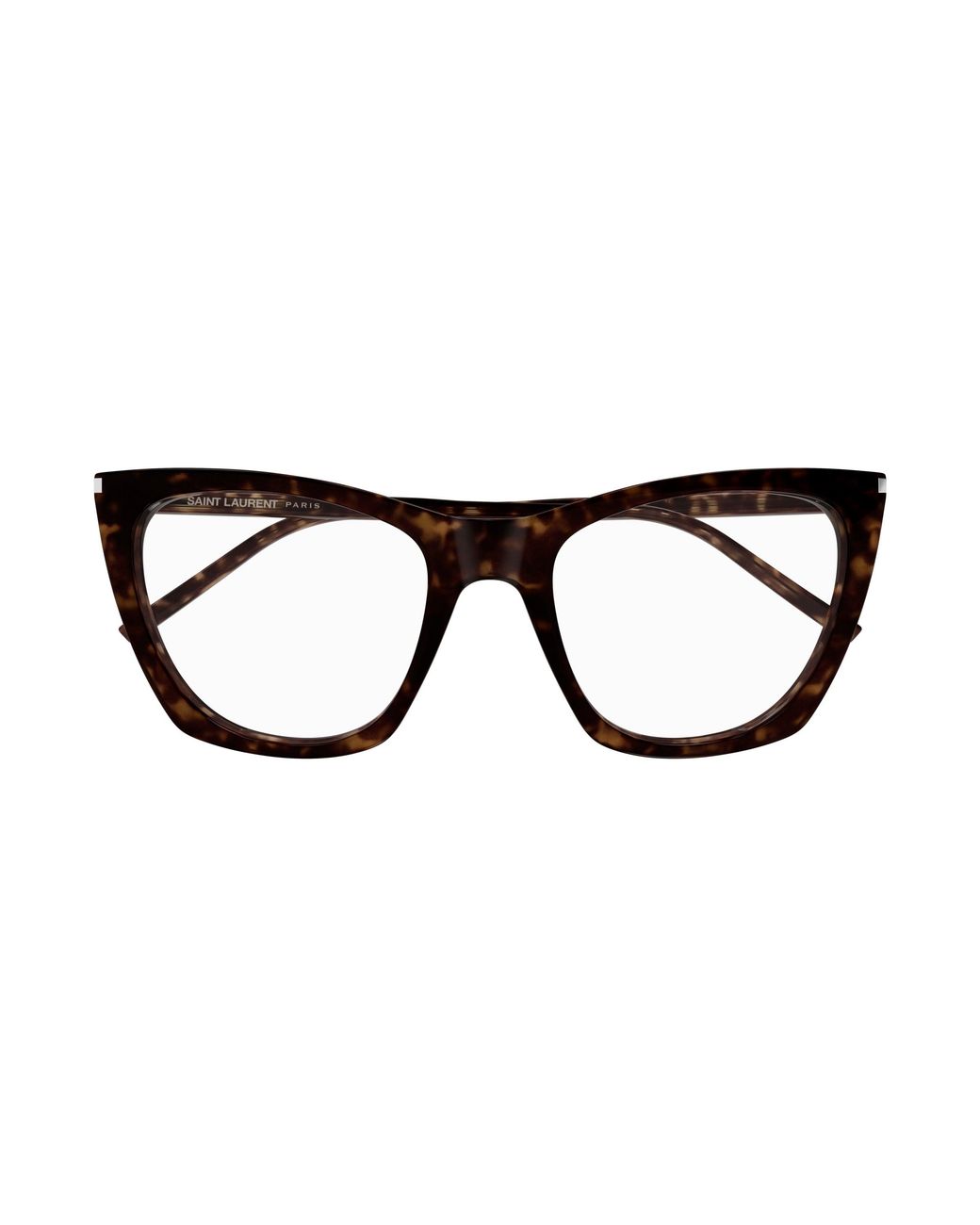 Saint Laurent Black Sl 214 Kate Thin Opt 002 Optical Frames Acetate Transparent Cat Eye