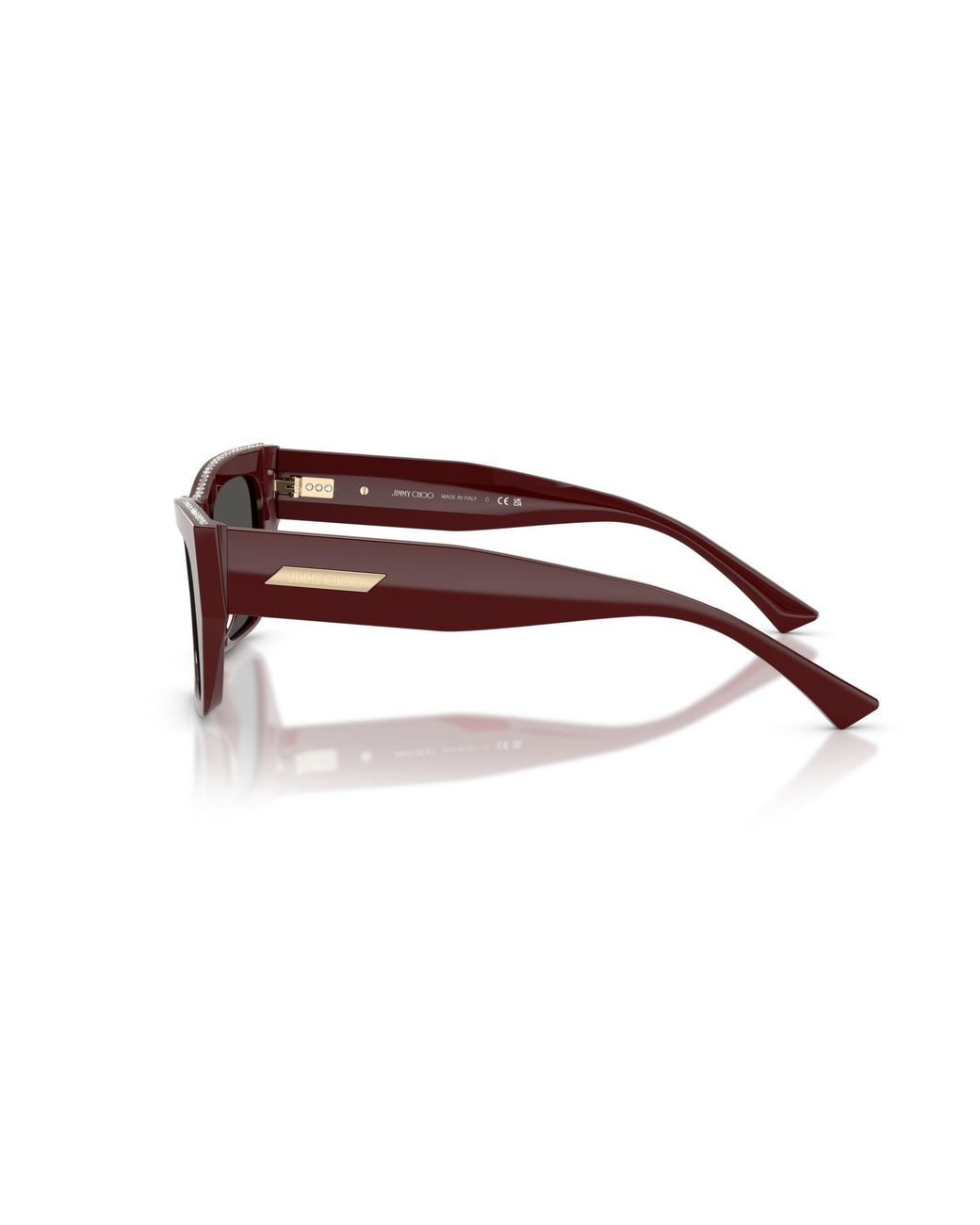 Jimmy Choo Black Jc5035B 505787 Sunglasses Acetate Cat Eye Normal