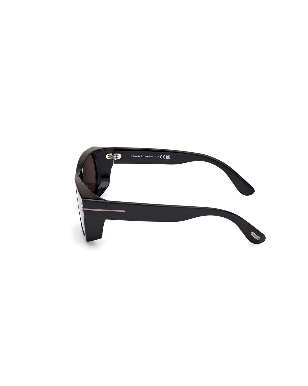 Tom Ford Black Ft1181-N Juan 01A Sunglasses Acetate Smoke Squared Normal for men