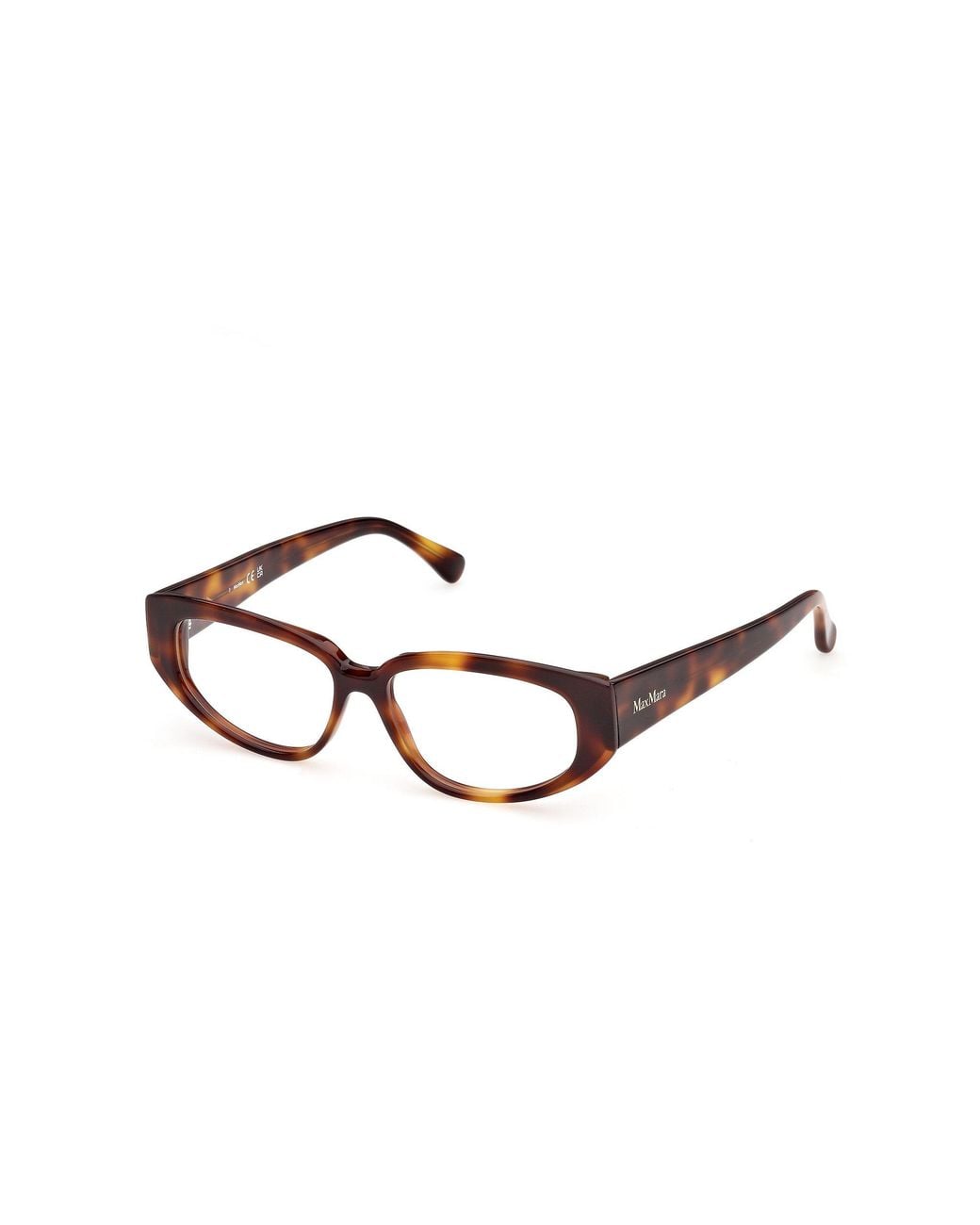Max Mara Black Mm5258 52 Optical Frames Acetate Geometric Normal