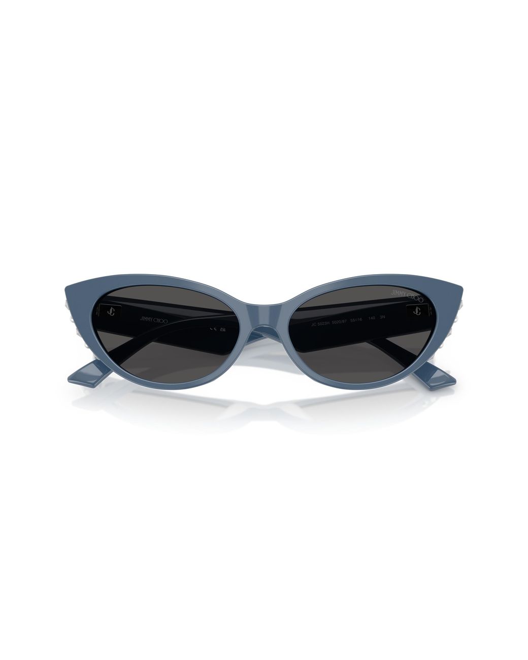 Jimmy Choo Black Jc5023H 502087 Sunglasses Acetate Cat Eye Normal