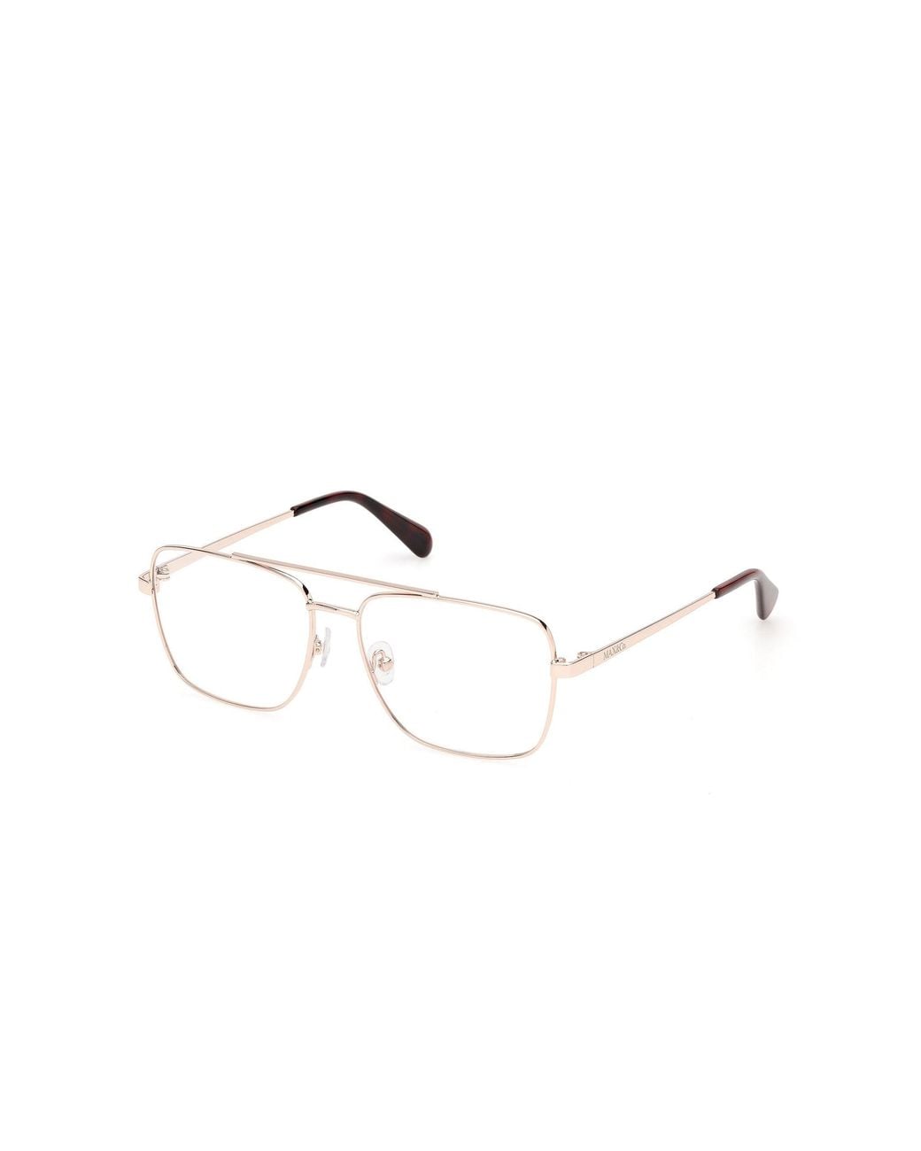 MAX&Co. Black Mo5236 28 Optical Frames Metal Squared Normal