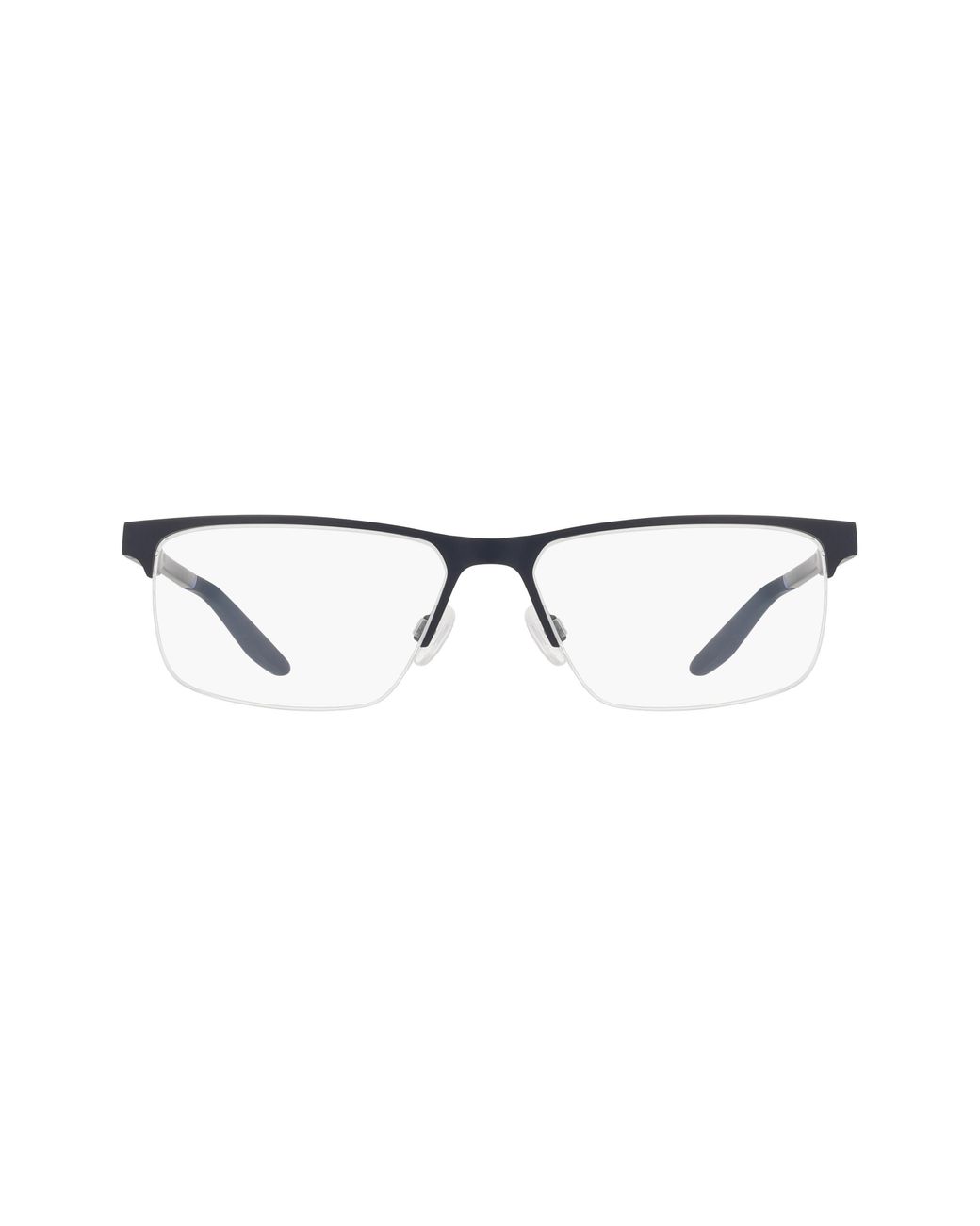 Nike Black 8144 411 Optical Frames Metal Squared Normal for men