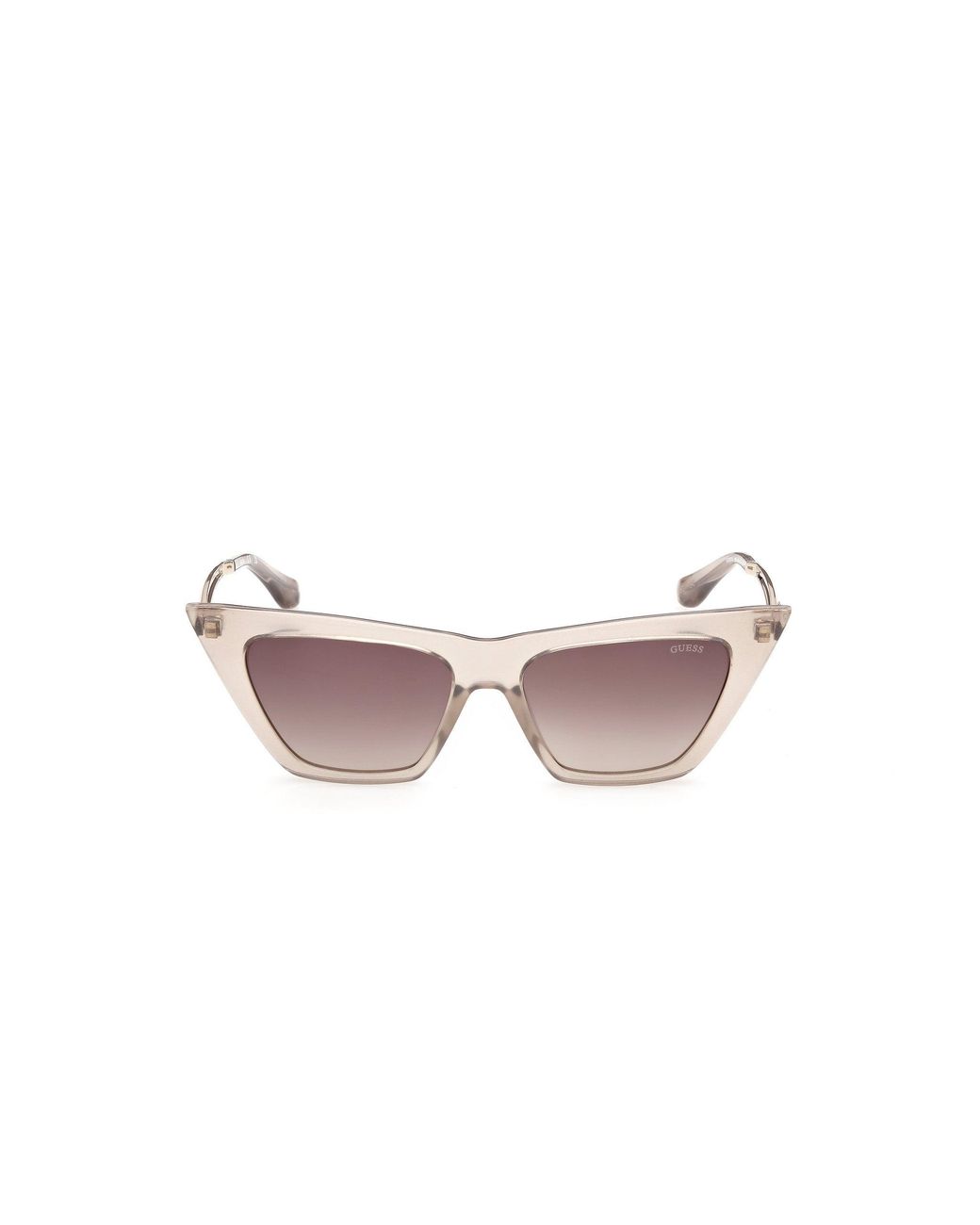 Guess Black Gu00310 59F Sunglasses Injected Cat Eye Normal