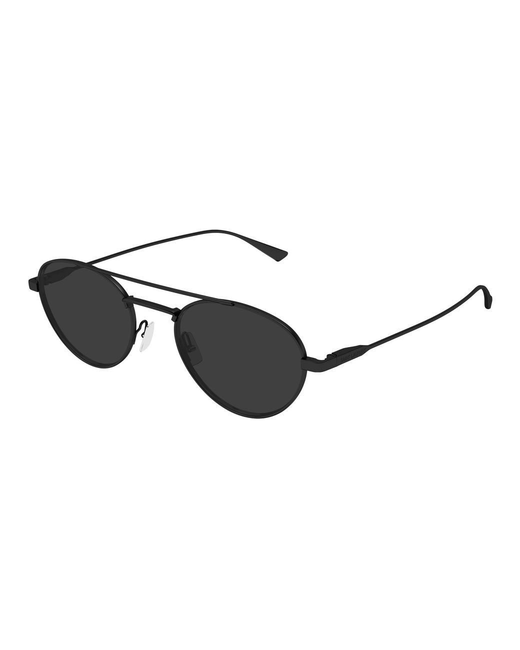 Saint Laurent Black Sl 97 001 Sunglasses Metal Round