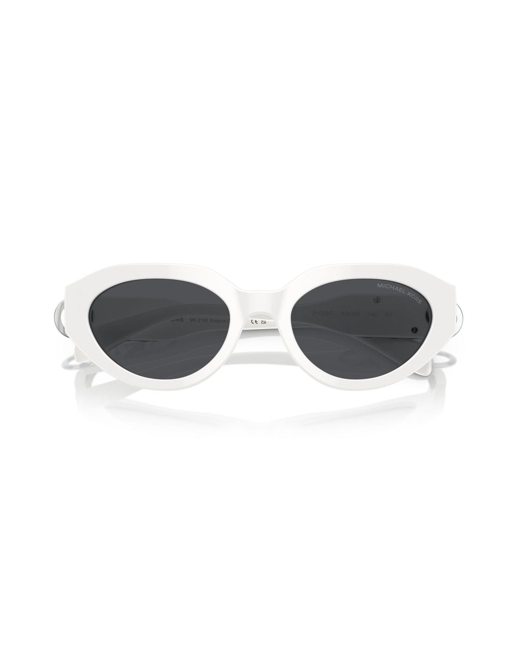 Michael Kors Black Mk2192 Empire Oval 310087 Sunglasses Acetate Round Normal