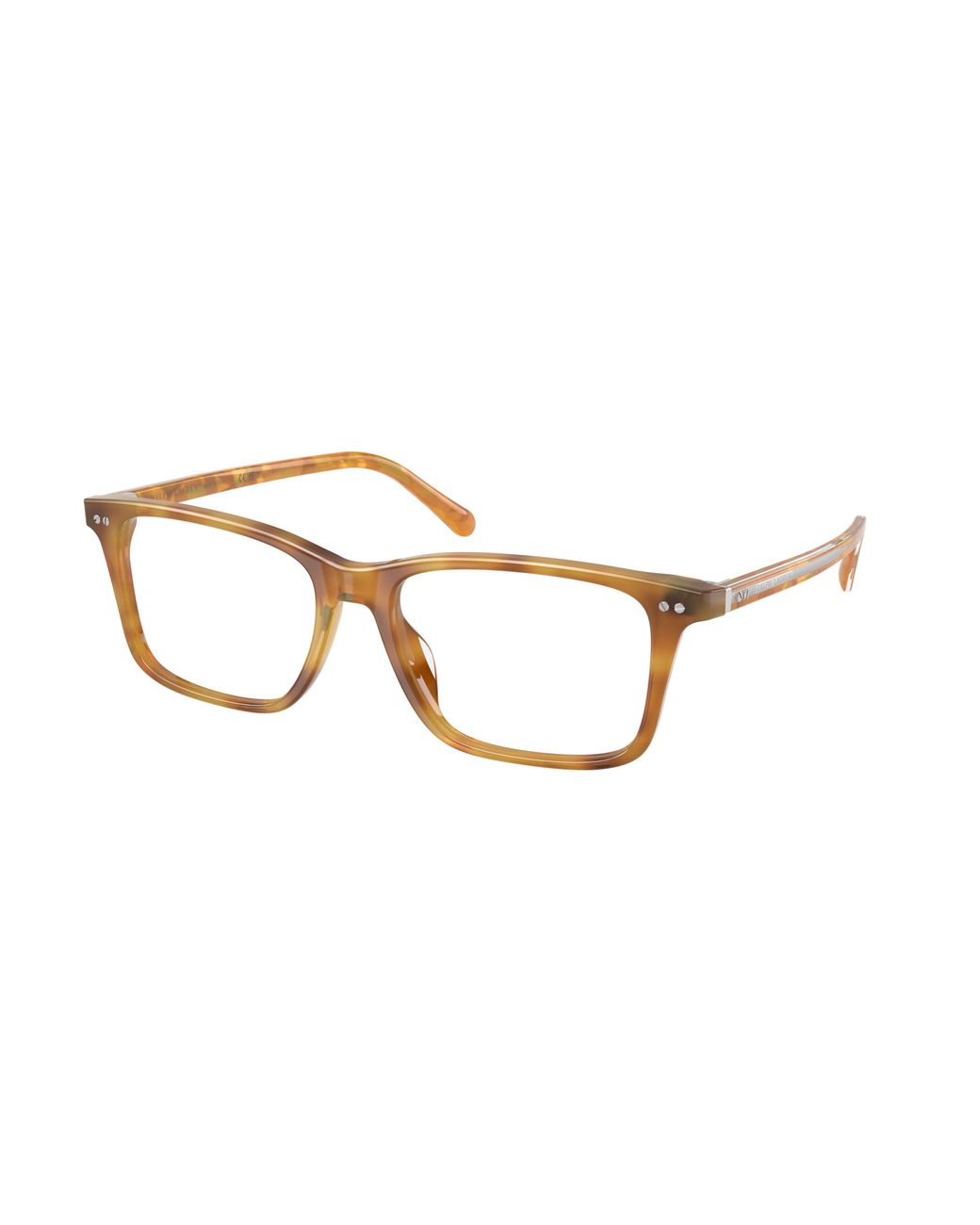 Ralph Lauren Black Rl6264U 6185 Optical Frames Acetate Transparent Round Normal for men