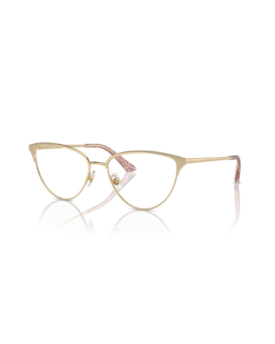 Jimmy Choo Black Jc2002 3013 Optical Frames Metal Cat Eye