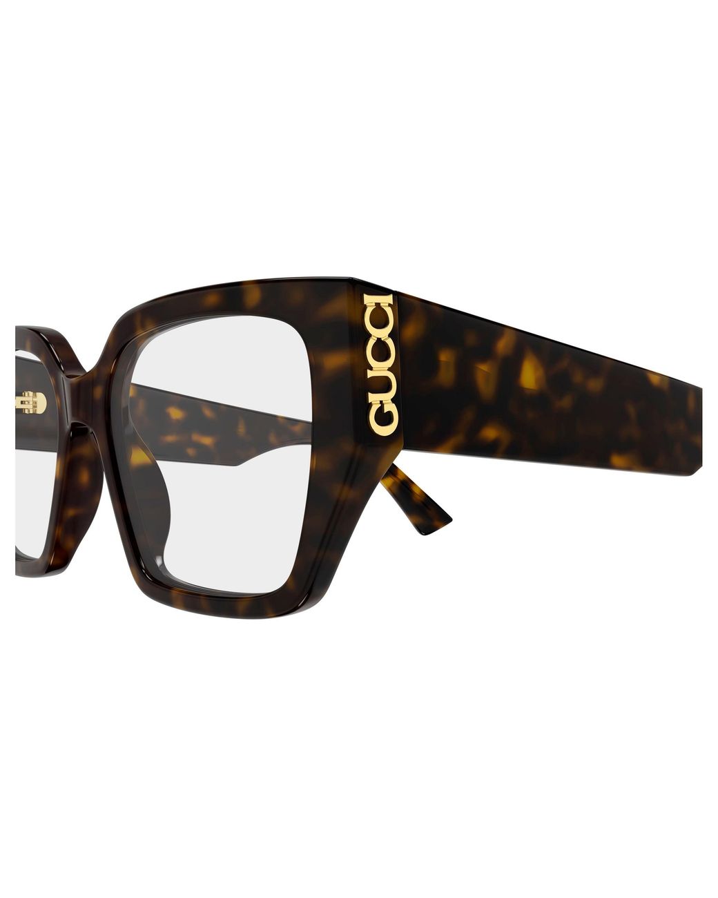 Gucci Black Gg2042O 002 Optical Frames Acetate Transparent Butterfly