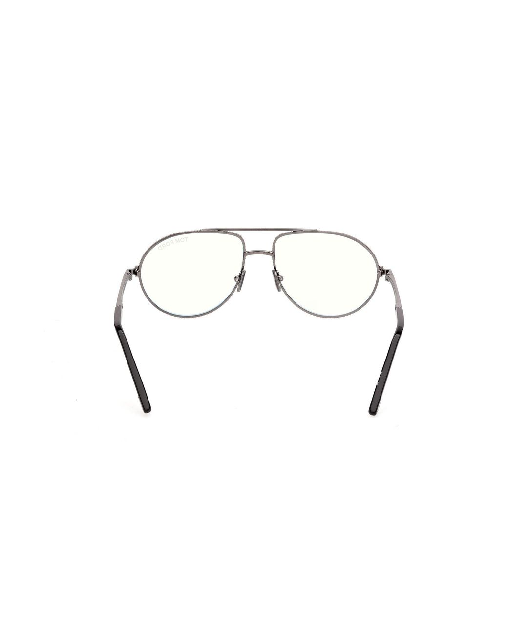 Tom Ford Black Ft6186-B 8 Optical Frames Metal Pilot Normal for men