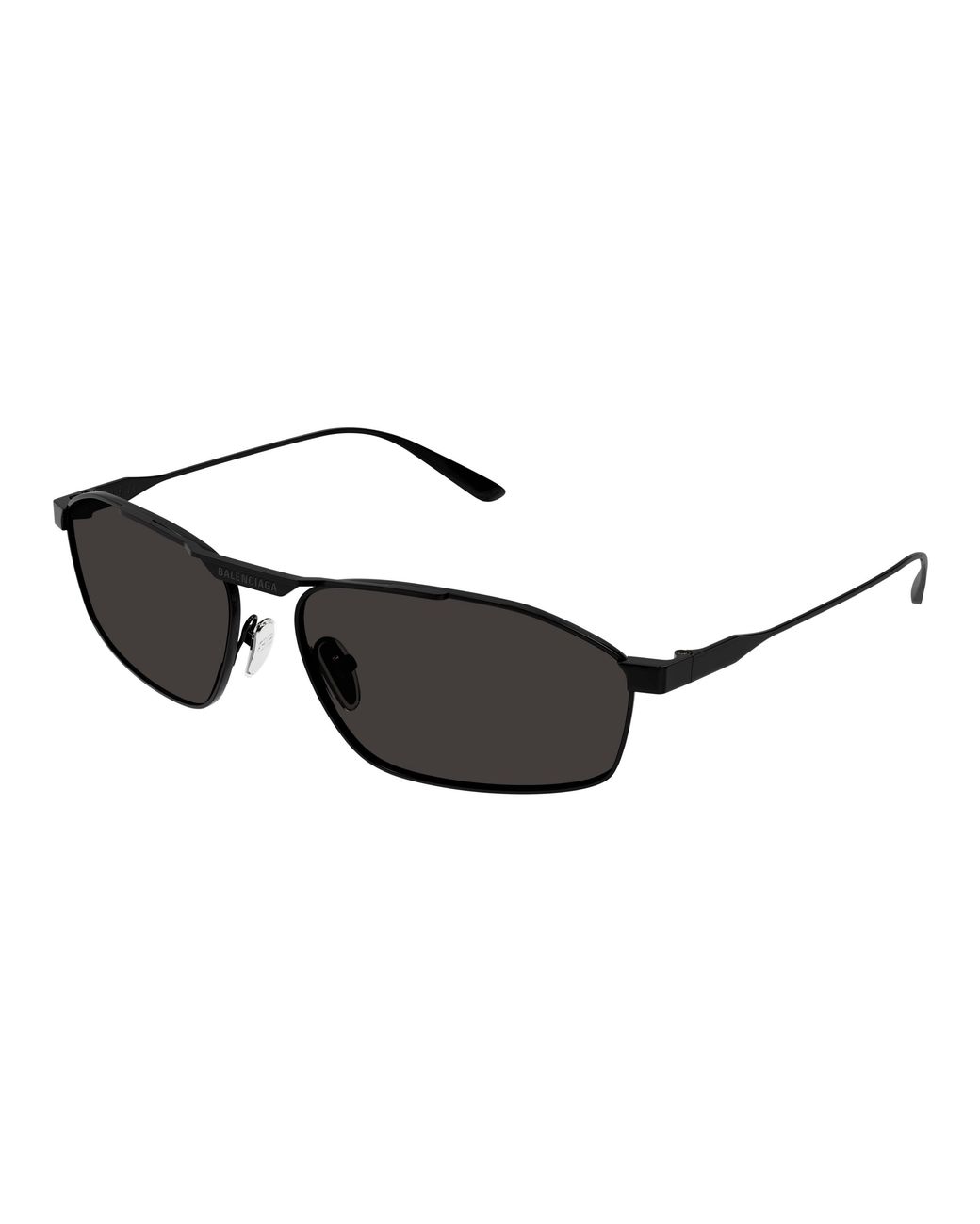 Balenciaga Black Bb0416S 001 Sunglasses Acetate Pilot for men