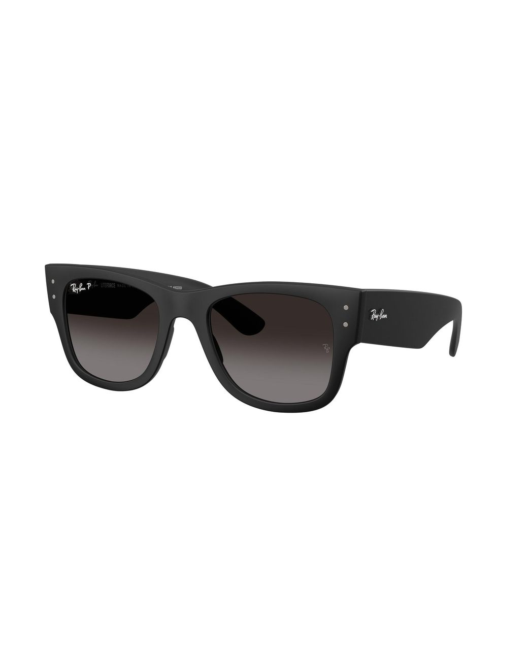 Ray-Ban Black Rb4840s Mega Wayfarer Liteforce Sunglasses