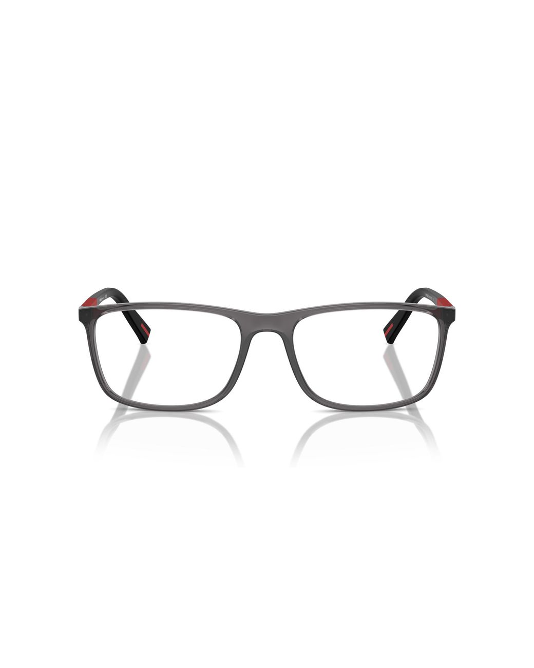 Prada Linea Rossa Black Ps 03Qv 01D1O1 Optical Frames Injected Squared Normal for men