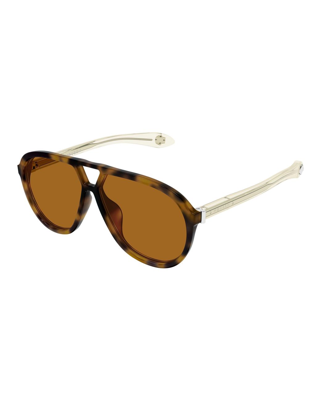McQueen Black Am0586S 002 Sunglasses Acetate Pilot