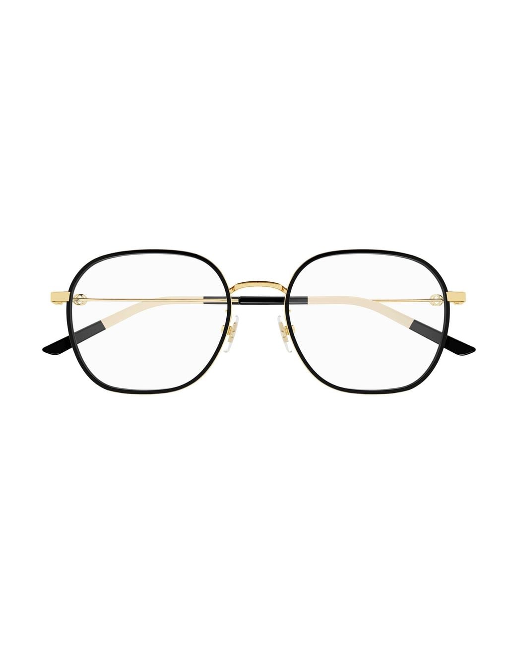 Gucci Black Gg1198Oa 003 Optical Frames Metal Squared