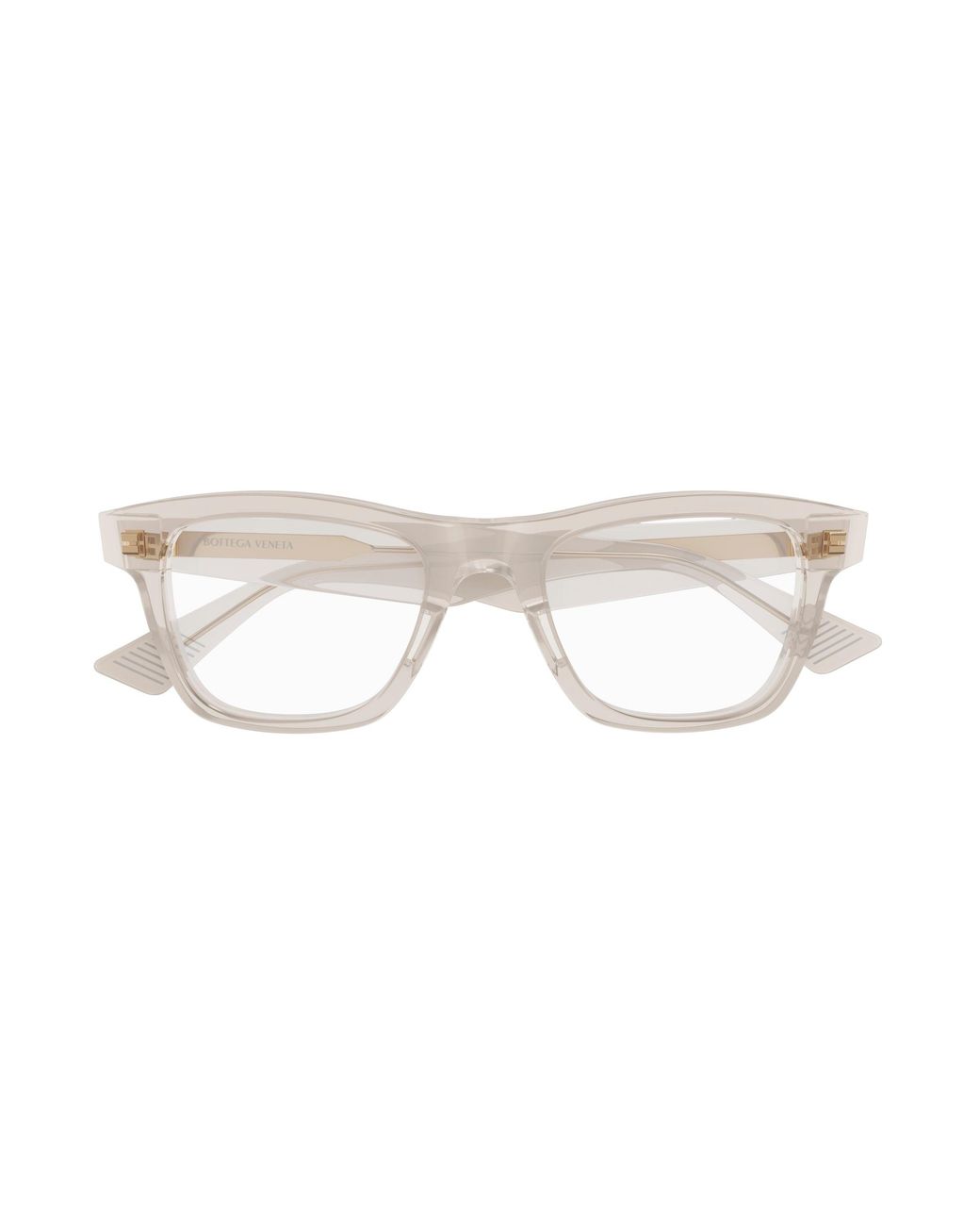 Bottega Veneta Black Bv1120O 003 Optical Frames Acetate Squared for men
