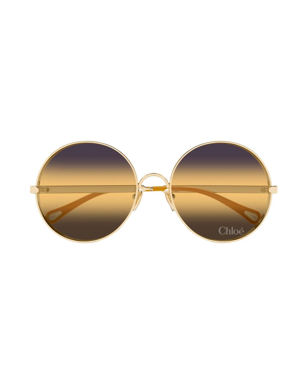 Chloé Black Ch0321S 001 Sunglasses Metal Round Nuanced
