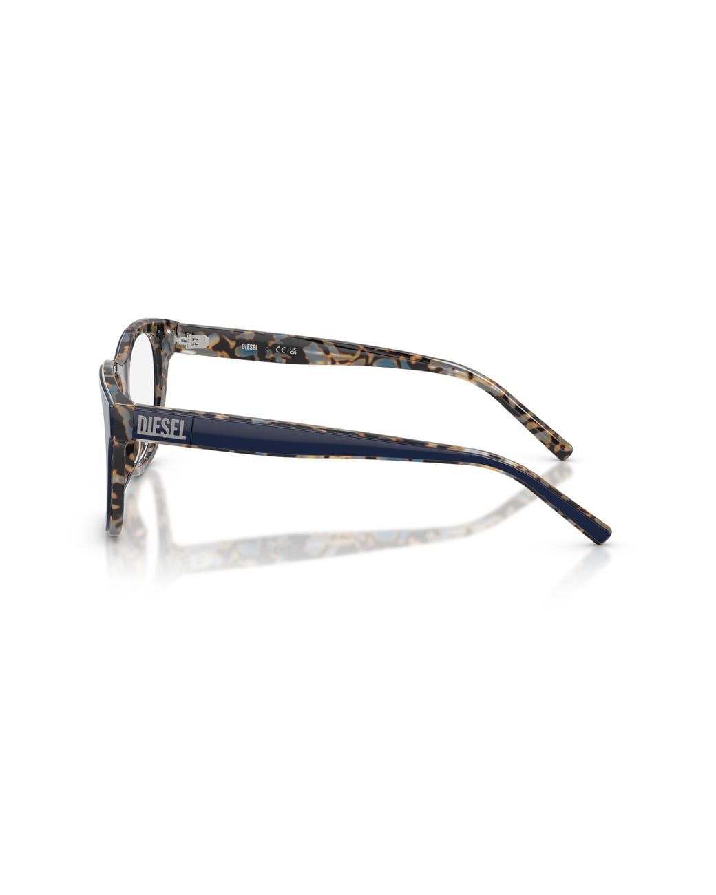 DIESEL Black Dl4026U 2070 Optical Frames Acetate Transparent Squared Normal
