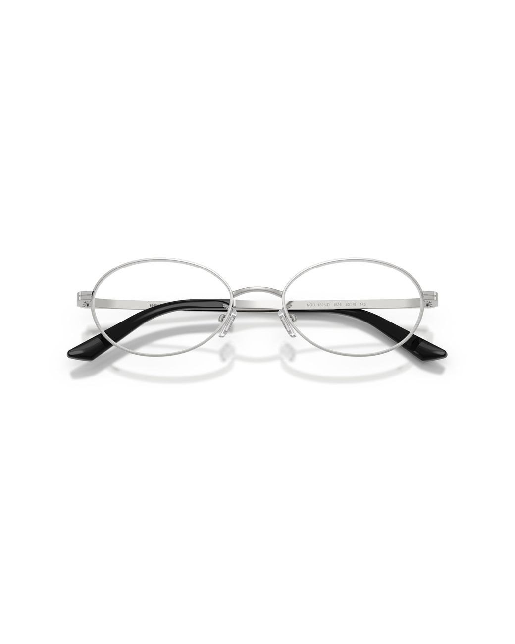 Versace Black Ve1325D 1526 Optical Frames Metal Transparent Round Normal