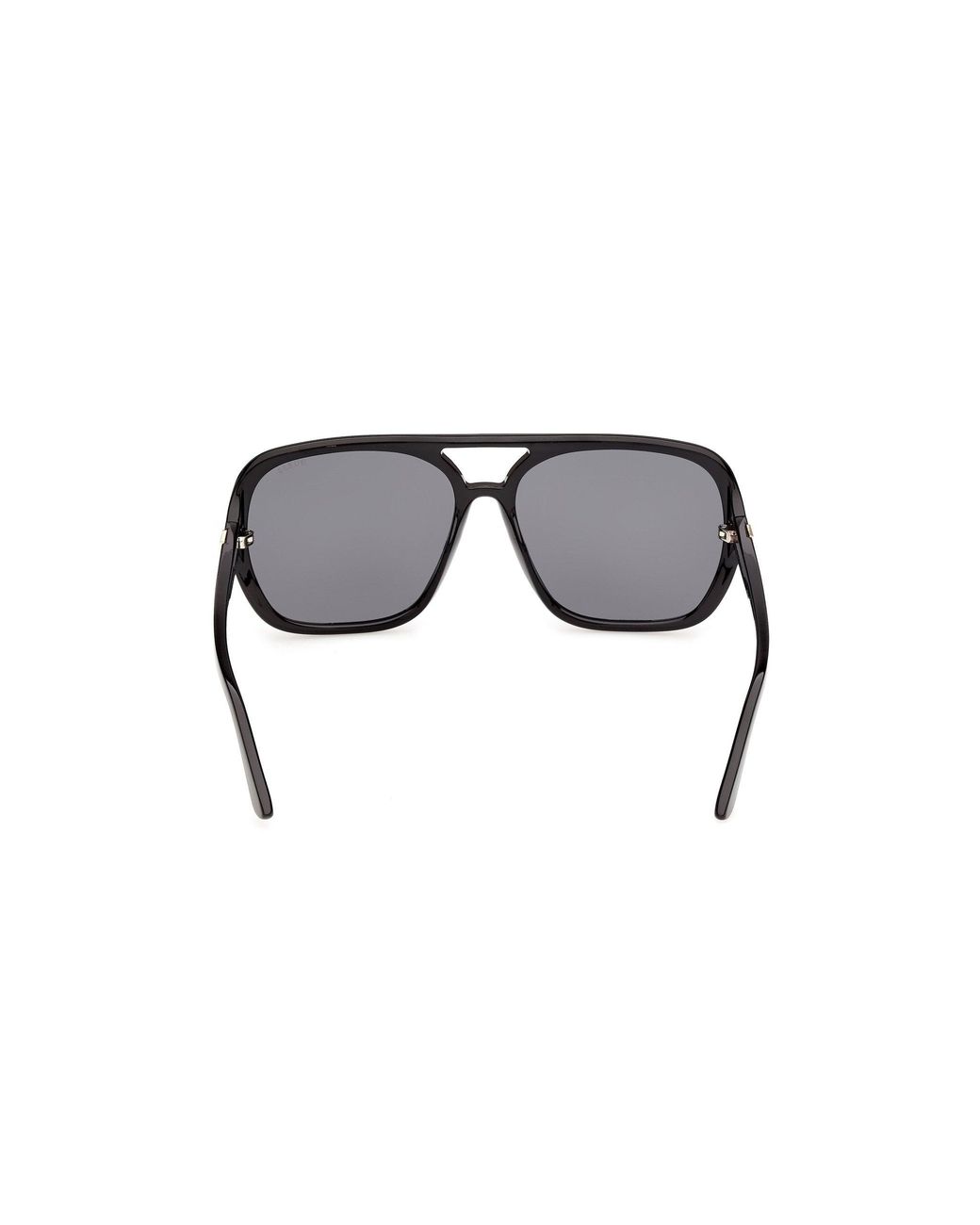 Guess Black Gu00351 01A Sunglasses Injected Smoke Pilot Normal