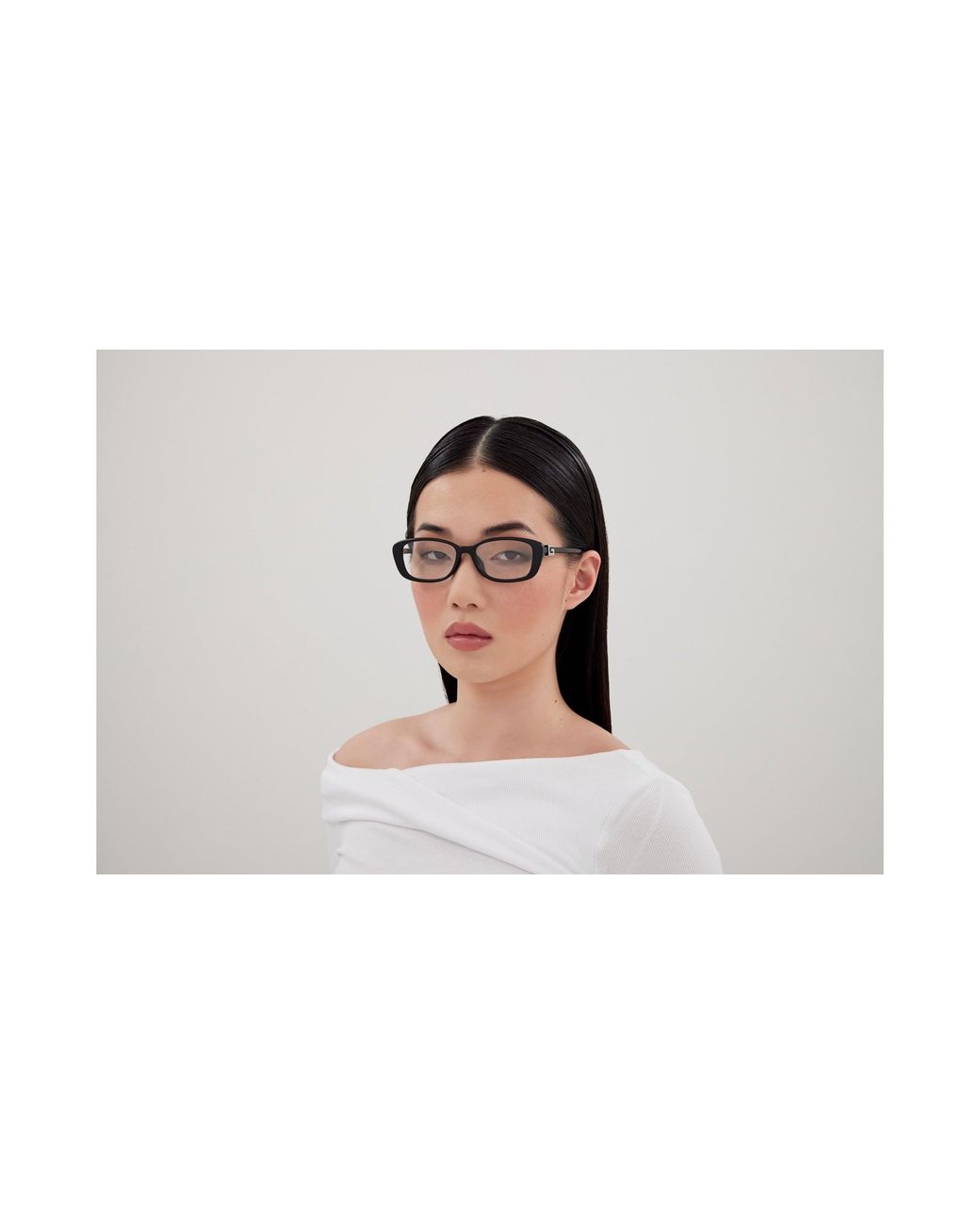 Gucci Black Gg1685Ok 001 Optical Frames Injected Transparent Squared