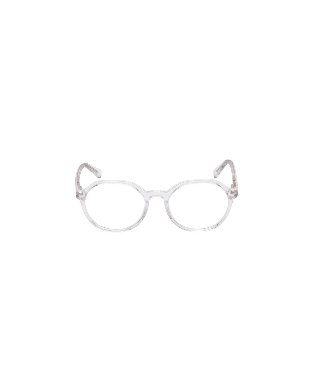 Guess Black Gu50166 026 Optical Frames Acetate Round Normal