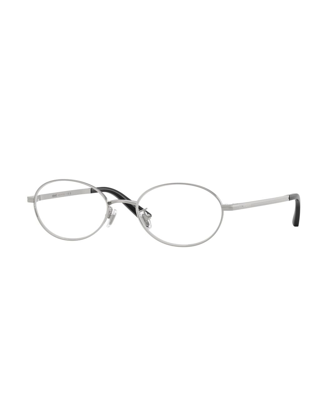Versace Black Ve1325D 1526 Optical Frames Metal Transparent Round Normal