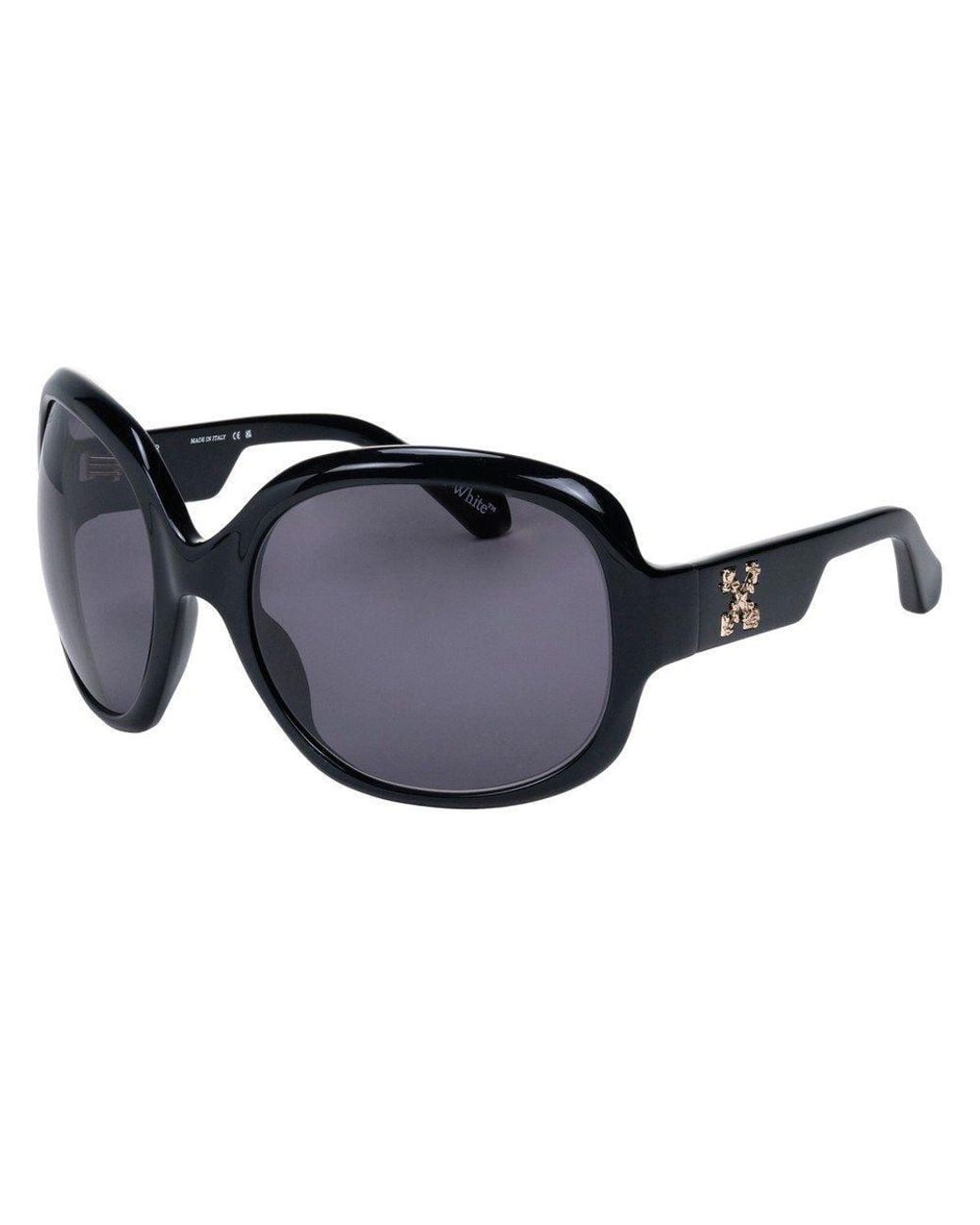 Off-White c/o Virgil Abloh Black Ow1067 Ellington 091 Sunglasses Acetate Squared Normal