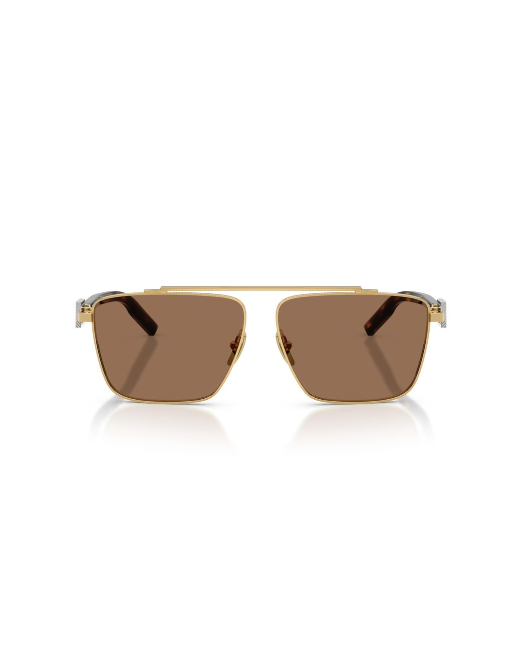 Dolce & Gabbana Black Dg2336 02/73 Sunglasses Metal Squared Normal for men