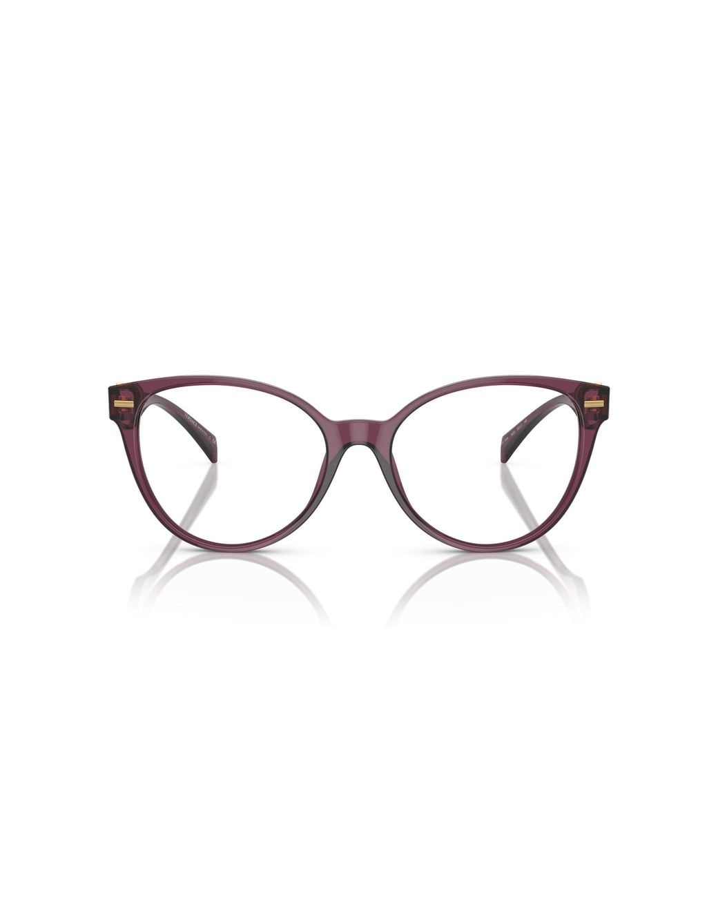 Versace Black Ve3334 5220 Optical Frames Acetate Cat Eye Normal