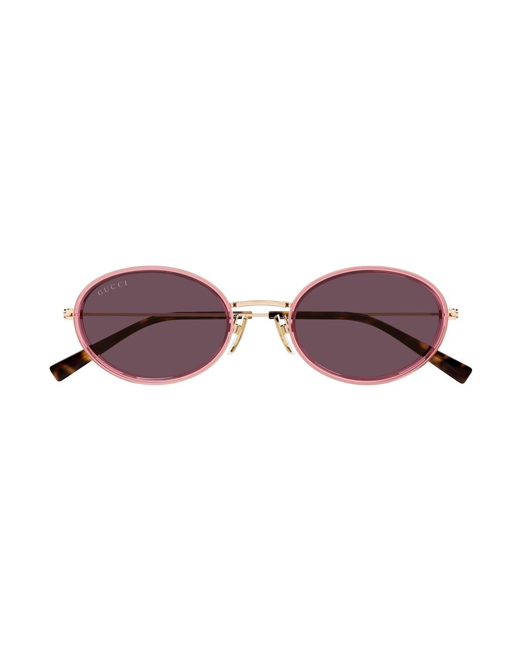 Gucci Black Gg1980S 005 Sunglasses Injected Round