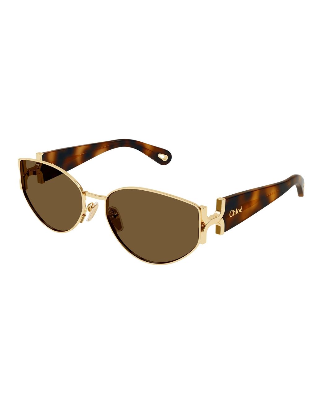 Chloé Black Ch0260S 002 Sunglasses Metal Round