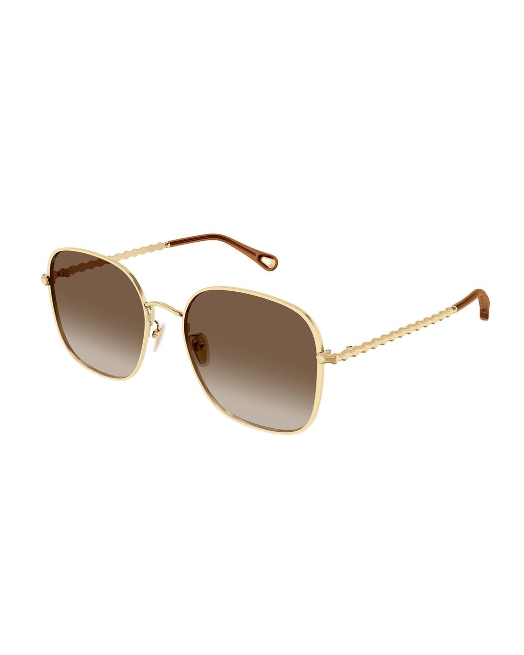Chloé Black Ch0255Sk 003 Sunglasses Metal Squared