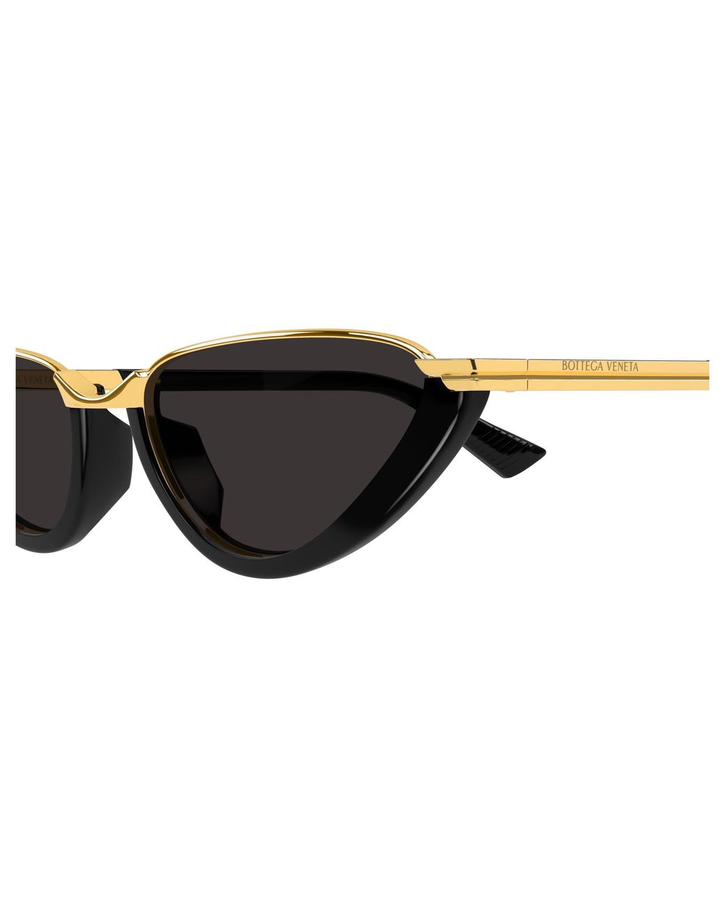 Bottega Veneta Black Bv1346S 001 Sunglasses Acetate Cat Eye