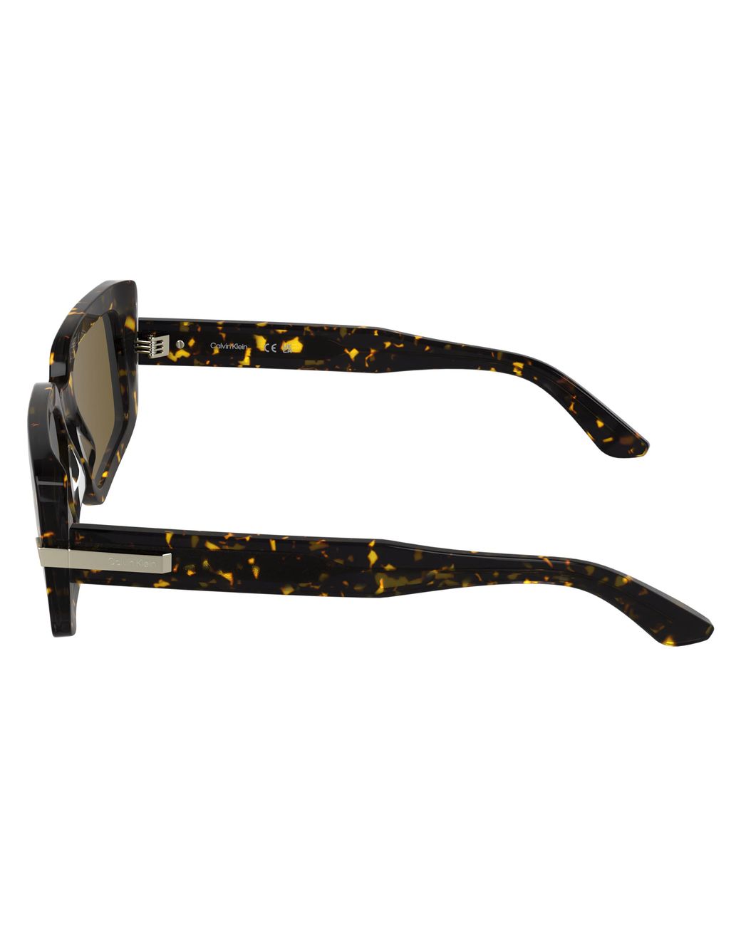 Calvin Klein Black Ck25533S 240 Sunglasses Acetate Squared Normal