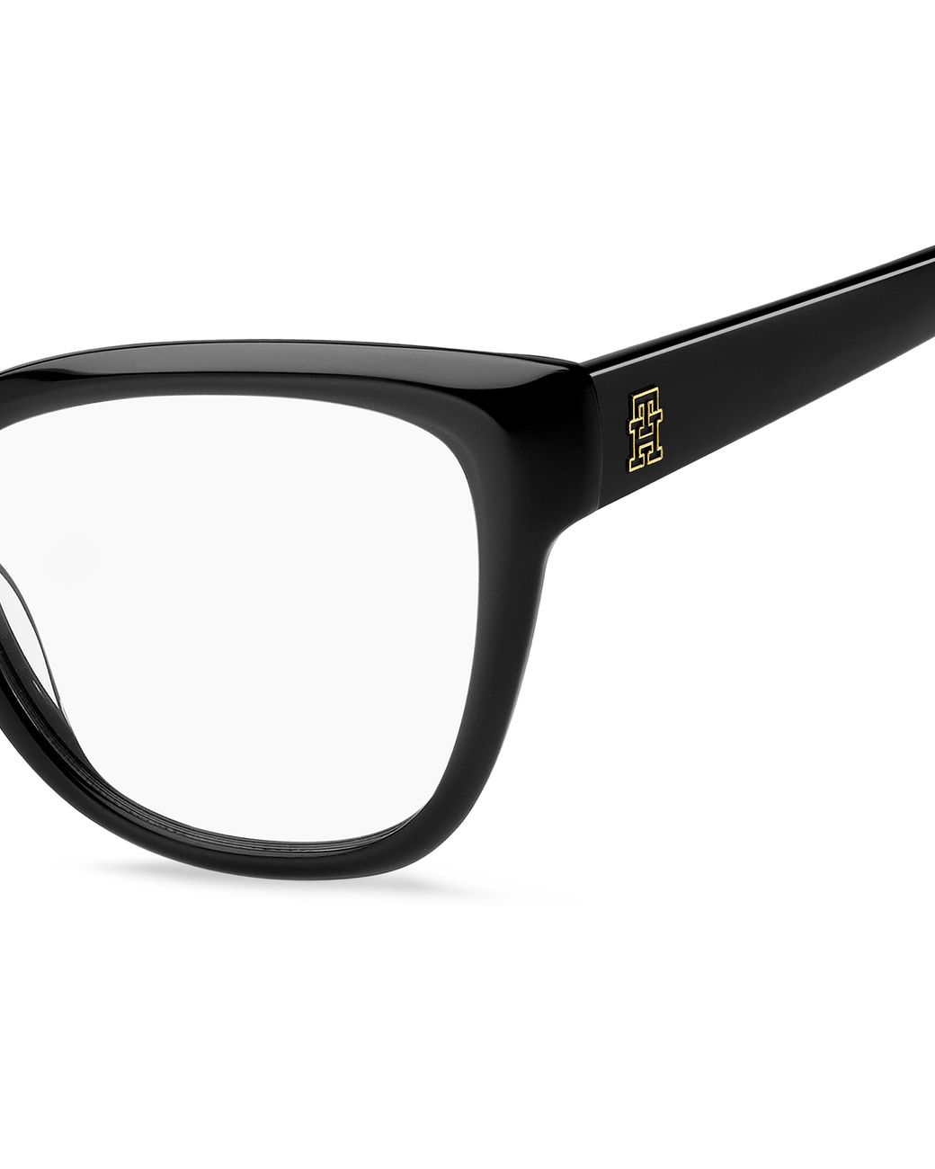 Tommy Hilfiger Black Th 2209 807 Optical Frames Acetate Squared Normal
