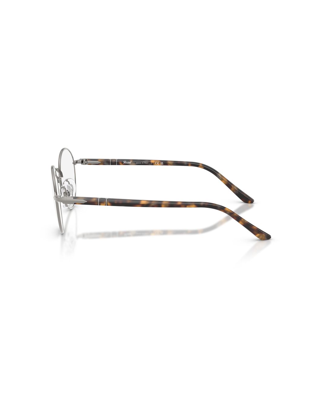 Persol Black Po1032V 513 Optical Frames Steel Transparent Round Normal