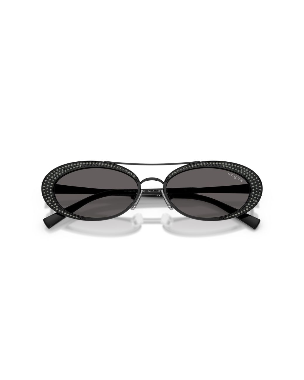 Vogue Eyewear Black Vo4348Sb 352/87 Sunglasses Metal Round Normal