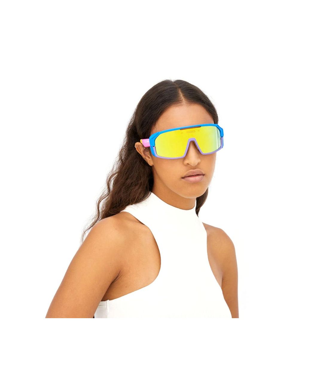 Briko Black A3G Load Modular Multicolour Vintage Aop Sunglasses Plastic Mask