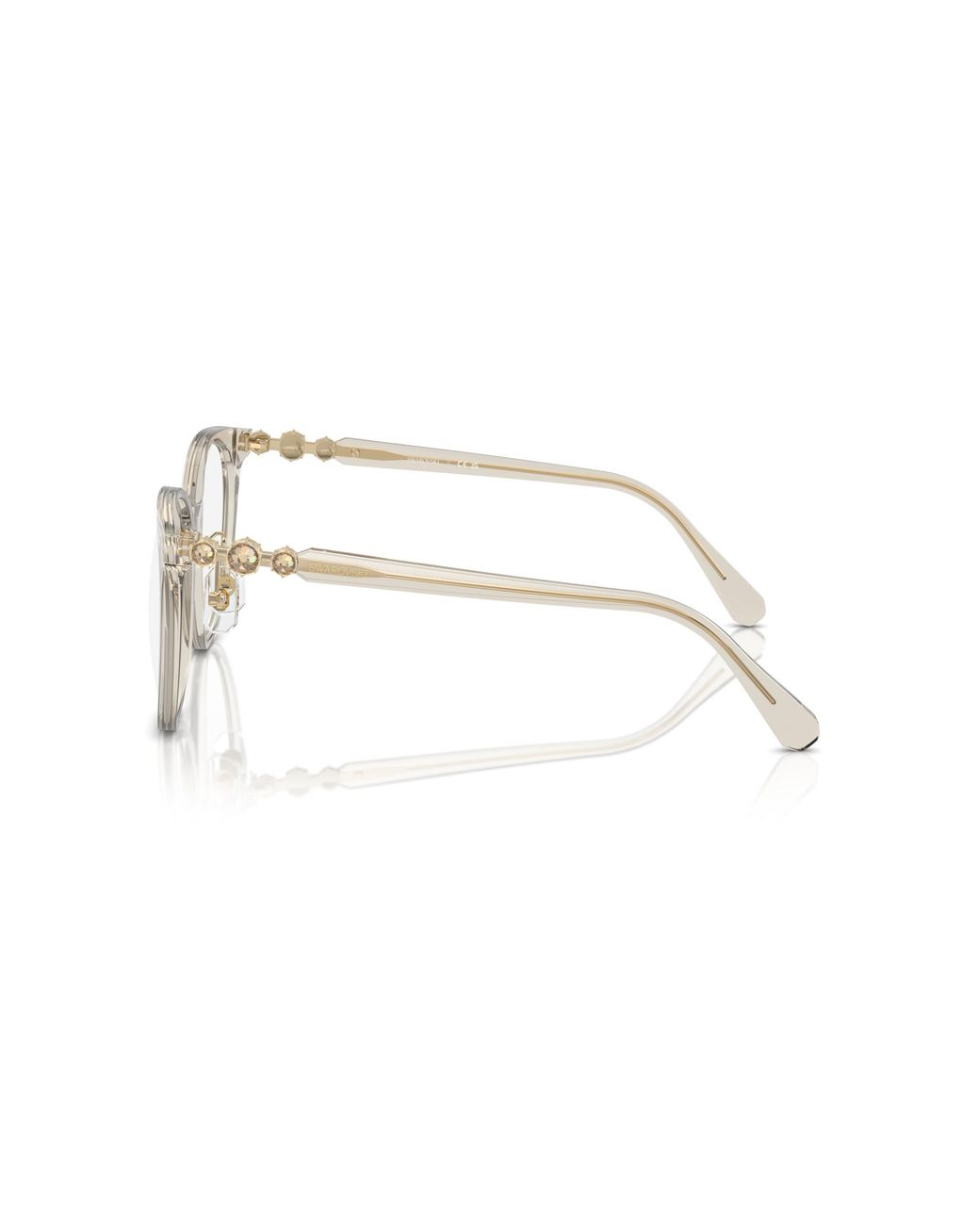 Swarovski Black Sk2027D 3003 Optical Frames Acetate Round Normal